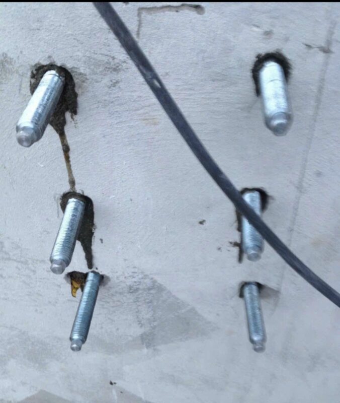 Ứng dụng của nhộng hoá chất cấy bulong M30x270