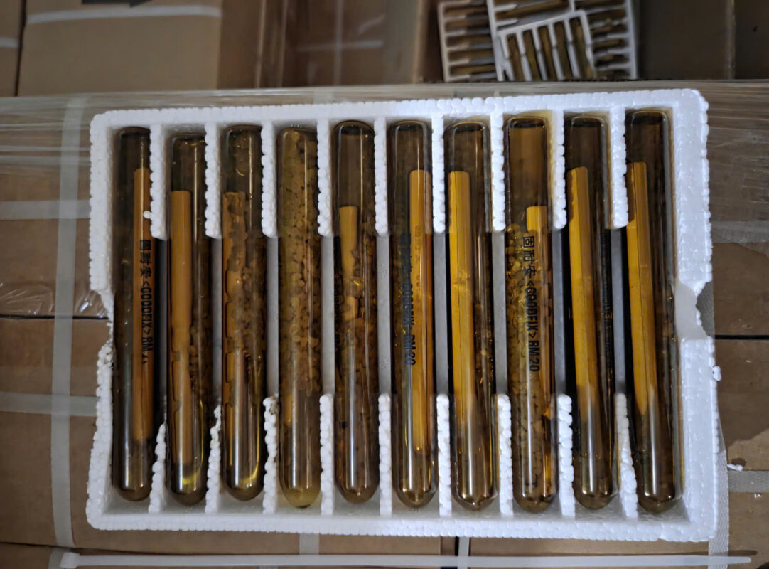 Nhộng hoá chất M22x190 - Ống nhộng hoá chất