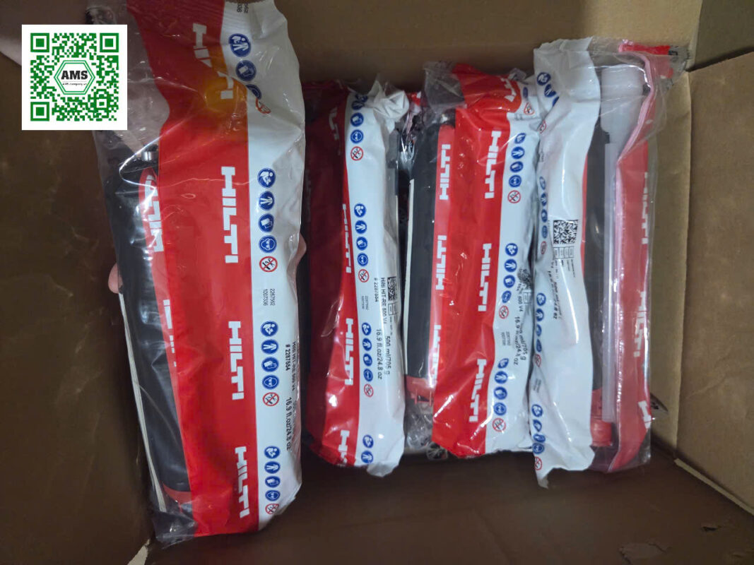 Keo cấy thép Hilti RE500 V4 ( Hoá chất cấy thép Hilti RE500 V4