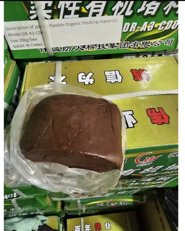 Đất Sét Bịt Tủ Điện DR A3 CD02 của Trung Quốc - Đất sét bịt tủ điện là gi?