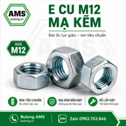 Ecu M12 mạ kẽm
