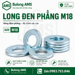 Long đen phẳng M18